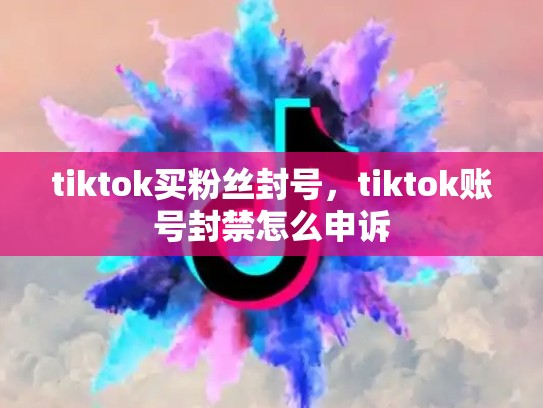 tiktok买粉丝封号，tiktok账号封禁怎么申诉