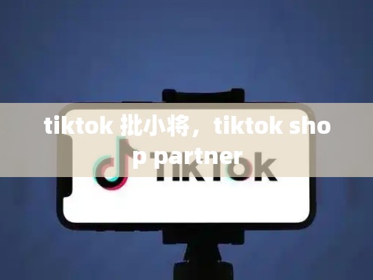 tiktok 批小将，tiktok shop partner