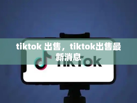 tiktok 出售，tiktok出售最新消息
