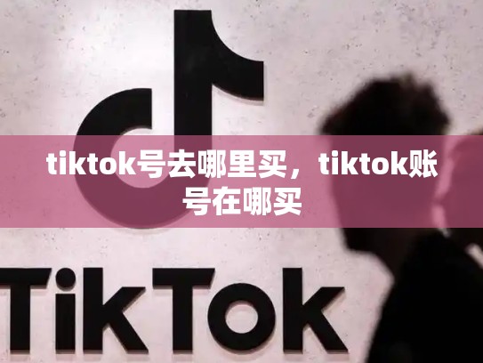 tiktok号去哪里买，tiktok账号在哪买