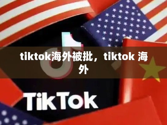tiktok海外被批，tiktok 海外