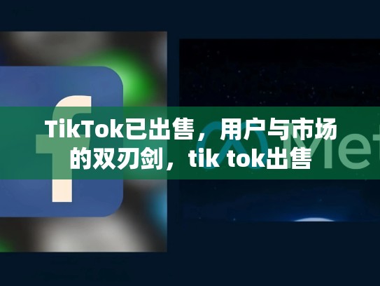 TikTok已出售，用户与市场的双刃剑，tik tok出售