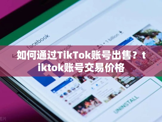 如何通过TikTok账号出售？tiktok账号交易价格