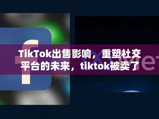 TikTok出售影响,重塑社交平台的未来,tiktok被卖了