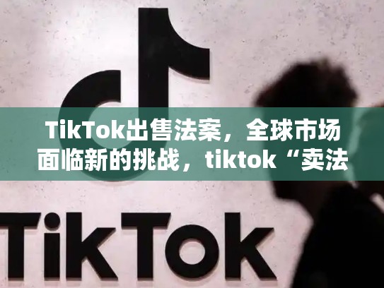 TikTok出售法案，全球市场面临新的挑战，tiktok“卖法”有变