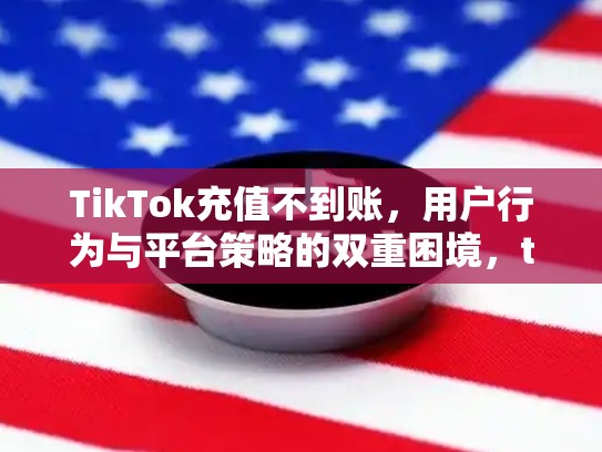 TikTok充值不到账，用户行为与平台策略的双重困境，tiktok怎么充值豆荚