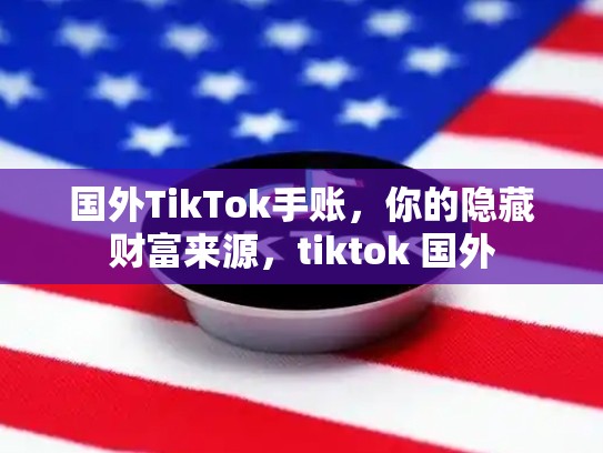 国外TikTok手账，你的隐藏财富来源，tiktok 国外