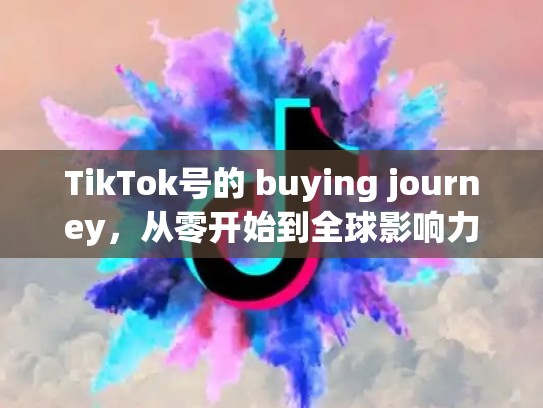 TikTok号的 buying journey，从零开始到全球影响力