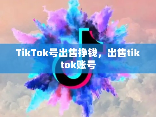 TikTok号出售挣钱，出售tiktok账号
