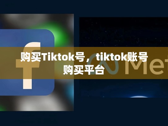 购买Tiktok号，tiktok账号购买平台