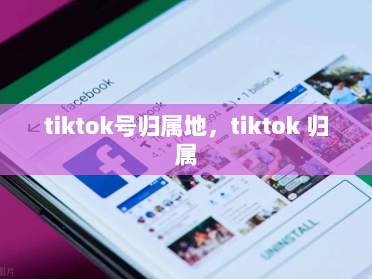 tiktok号归属地，tiktok 归属